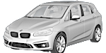 BMW F45 U1585 Fault Code